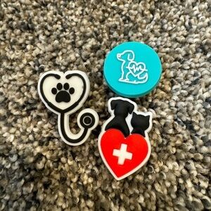 Veterinarian Croc Charms